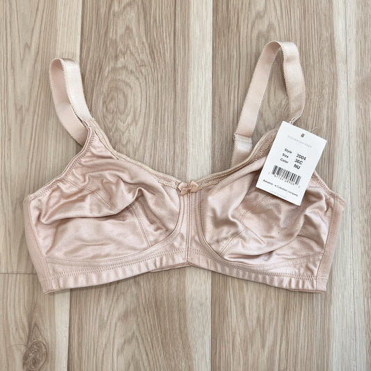 Amoena Rita 36C Mastectomy Pocket Bra Soft Cup 2004 Nude Post Surgery Wireless
