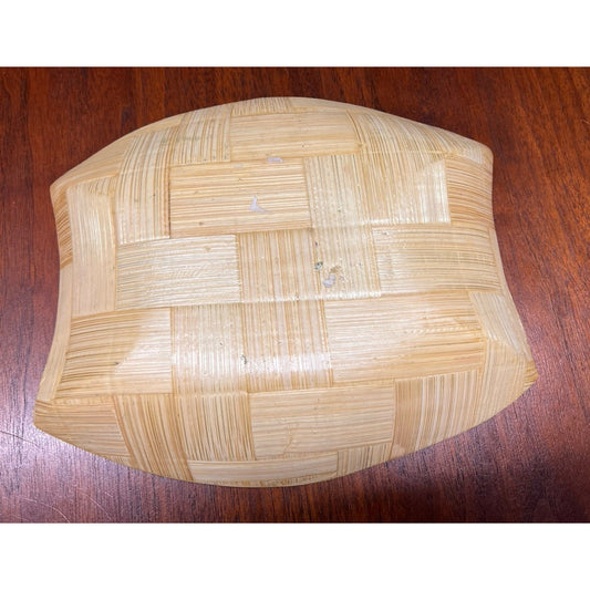 Vintage Bamboo Houston Astroworld Souvenir Bamboo Tray