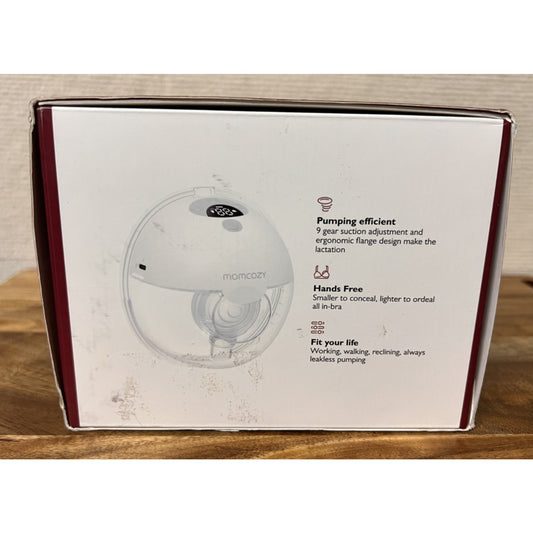 Momcozy M5 Smart APP Controlled Wearable Breast Pump NEW SEALED