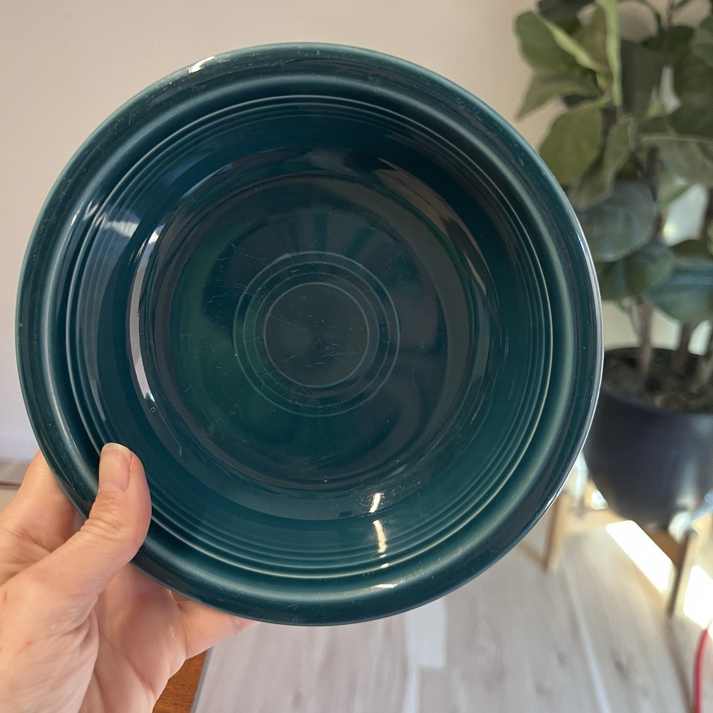 HLC Fiesta Juniper Coupe Soup Cereal Bowl 7” Homer Laughlin USA