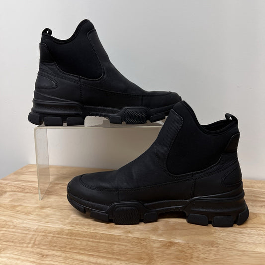 RELIGIOUS COMFORT 8.5 Black Waterproof Foam Insole Ankle Winter Snow Boot