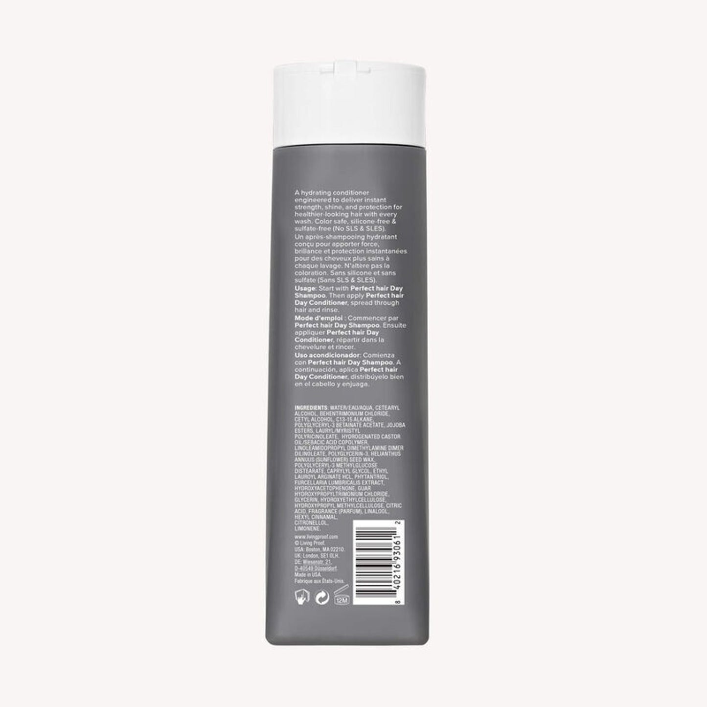 Living proof Perfect hair Day Hydrating Color Safe Conditioner - 8 fl oz