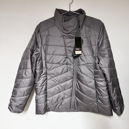 NWT 5.11 Tactical Womens XL Grey Peninsula New Puffer Jacket Coat Conceal Carry