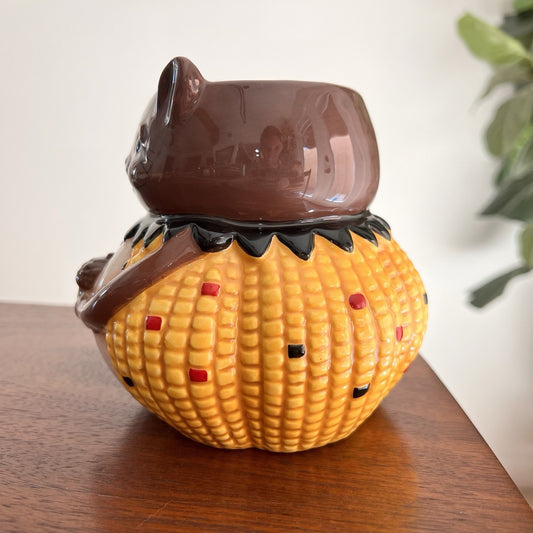 Johanna Parker Squirrel Mug Harvest Critter Retro Vintage Kitsch Anthropomorphic