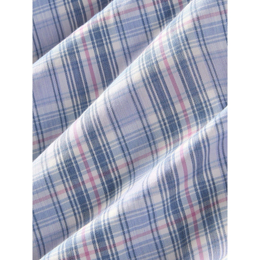 Faherty Reserve Movement Shirt XL Coastal Gingham Plaid Long Sleeve Button Up