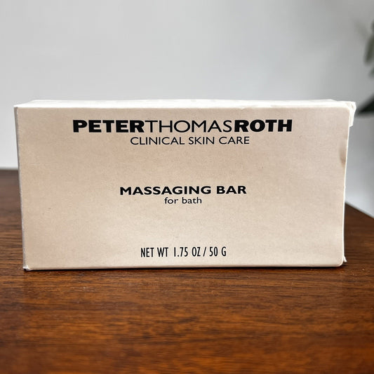 Peter Thomas Roth Travel Massaging Bath Body Soap 1.75 oz. Bar Moisturizing
