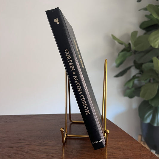 Agatha Christie Mystery Collection “Curtain” 1975 Bantam Leatherette Hardcover