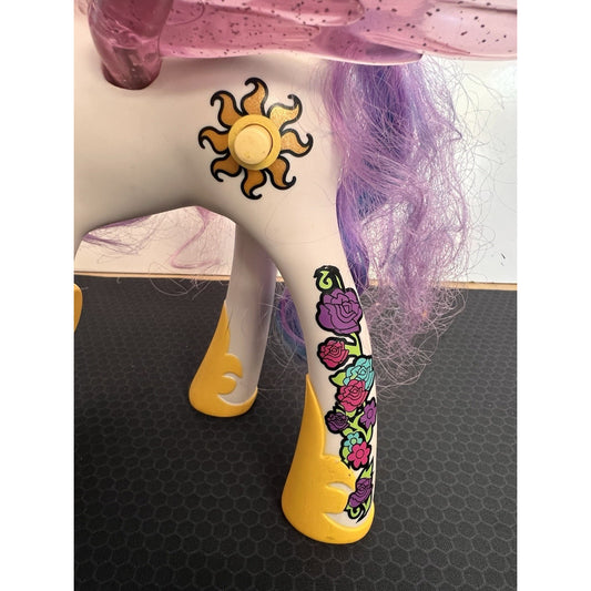 My Little Pony Friendship Is Magic “Ponymania” Talking Princess Celestia Figure