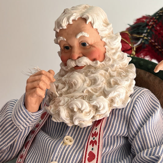 Dept 56 Everybody's Been Good Clothtique Possible Dreams 71245 Santa Christmas