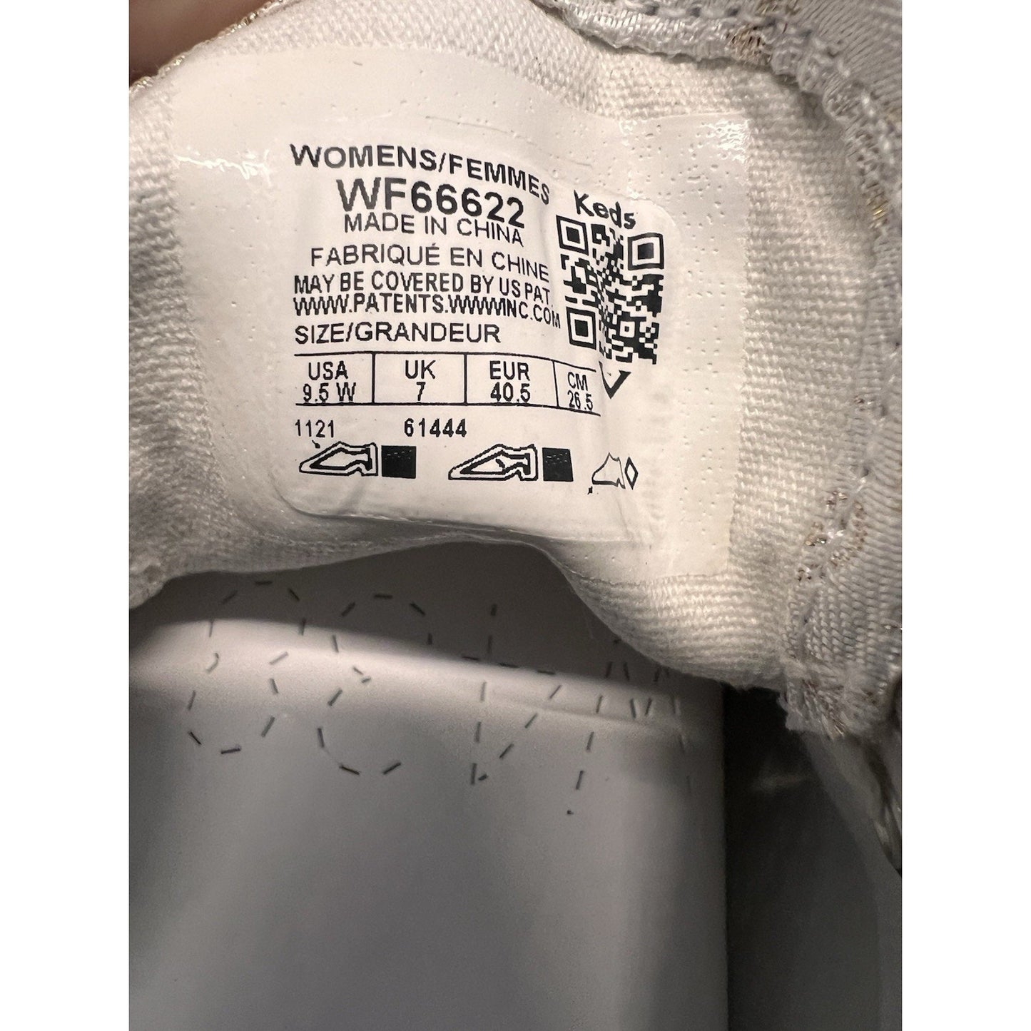 Keds x Rifle Paper Co. Champion Colette Sneakers Floral Jacquard Pattern Sz 9.5W