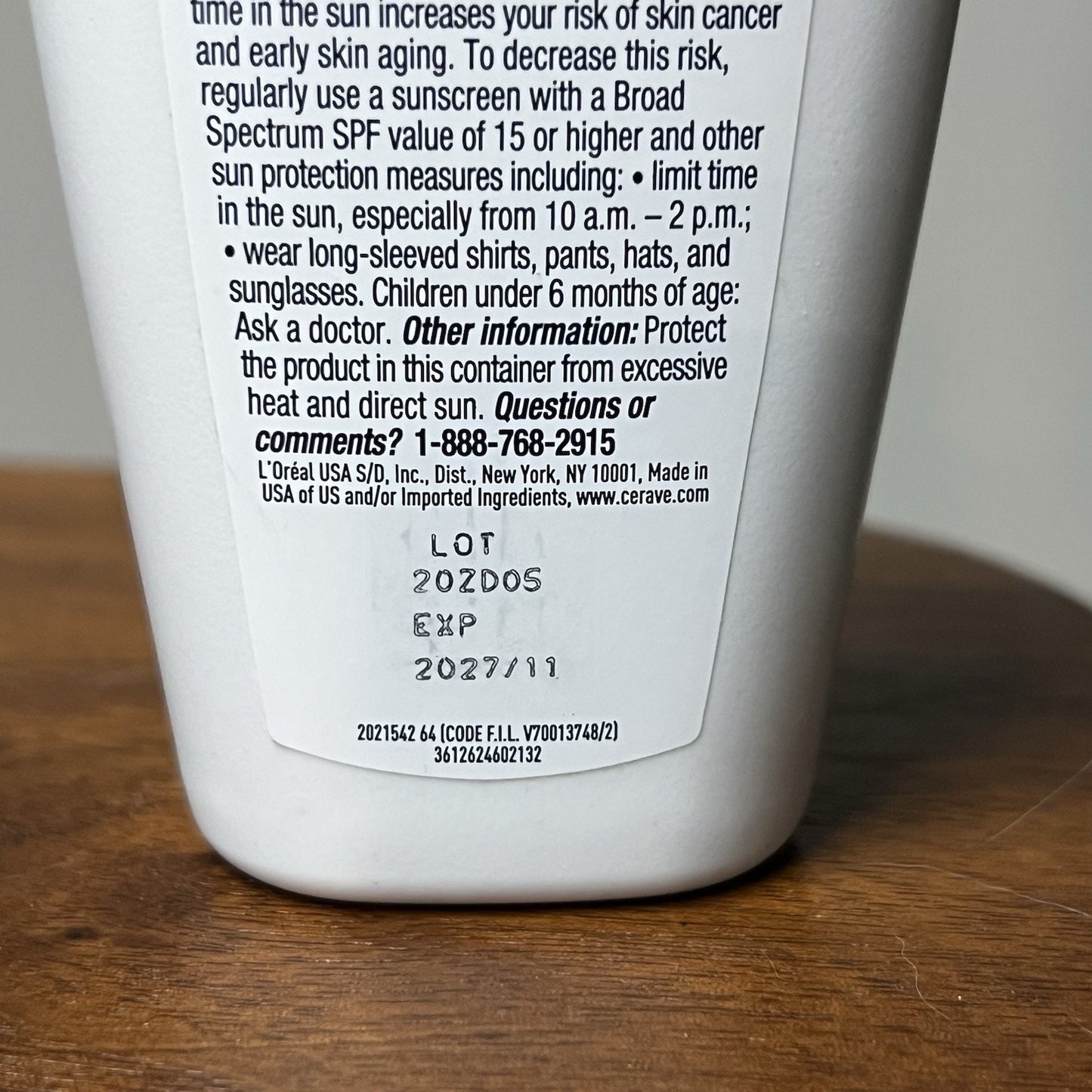 2 Pack 3 Oz CeraVe AM Facial Moisturizing Lotion SPF 30 Sunscreen Exp 2027