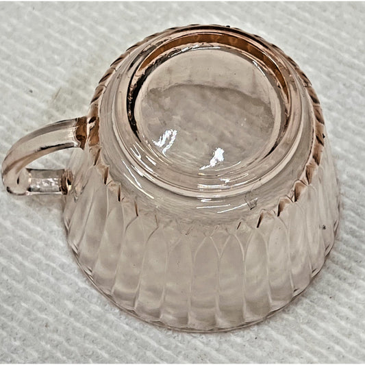 Macbeth Evans Pink Petalware Coffee / Tea Cup - Vintage Replacement