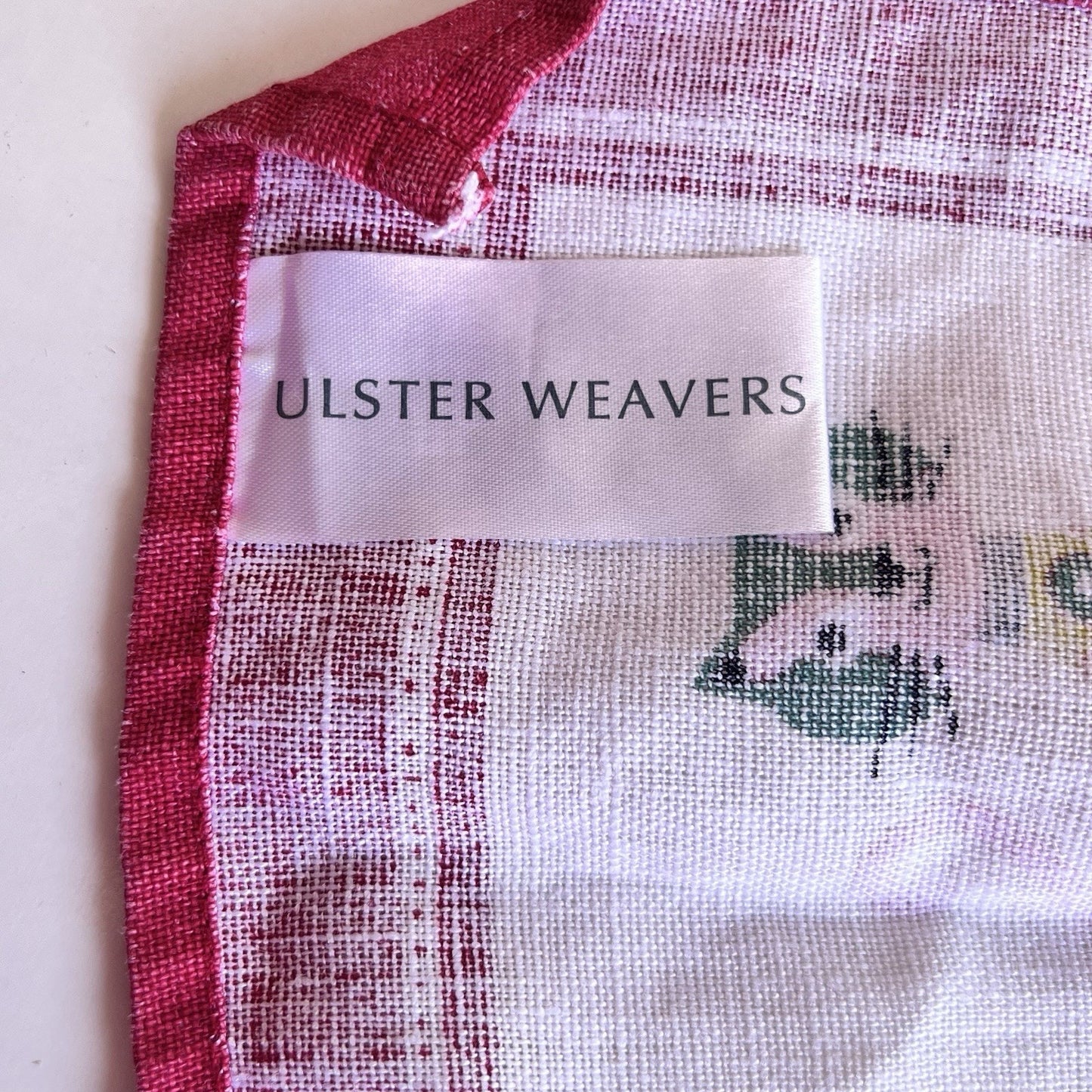 NWOT Rare Ulster Weavers Groovy Cats 100% Linen Tea Towel 18"x26" Retro