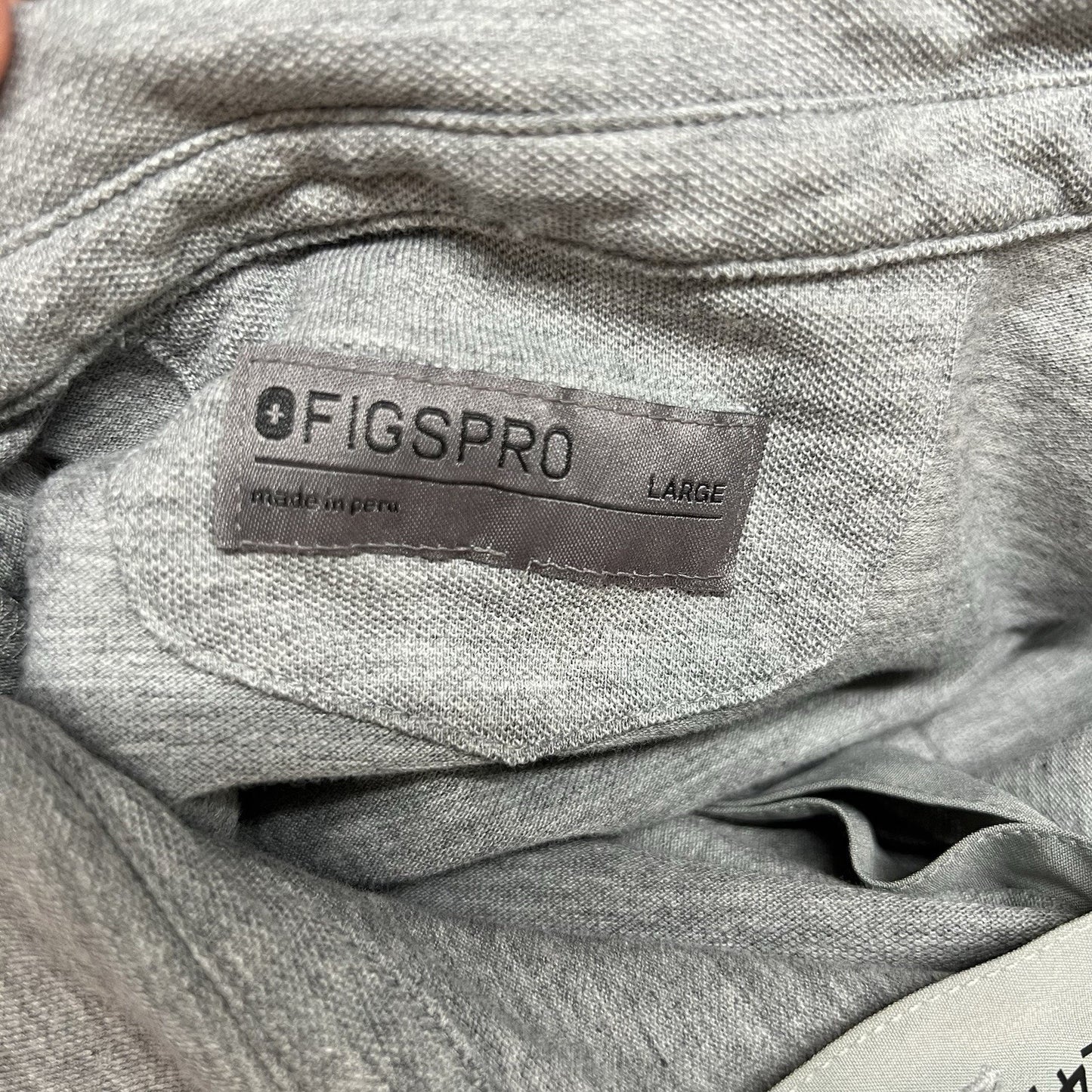FIGS Pro Women’s Gray Size L 1 Pocket Polo # w22ww1004