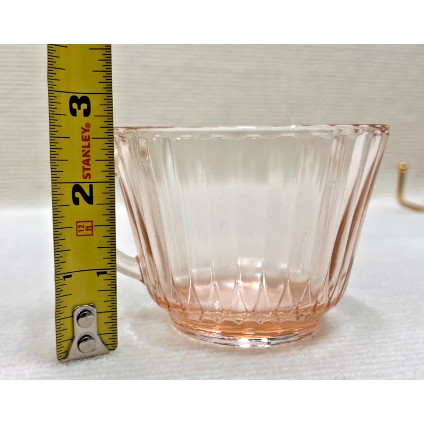 Macbeth Evans Pink Petalware Coffee / Tea Cup - Vintage Replacement
