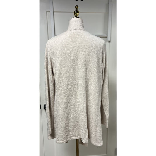 Barefoot Dreams CozyChic Lite Island Wrap Cardigan Crème Size L / XL