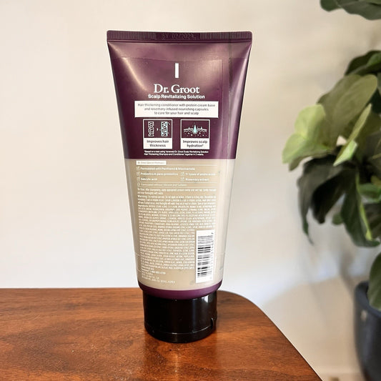 Dr. Groot Hair Thickening Conditioner 9.4 oz Reduces Scalp Buildup Revitalizing