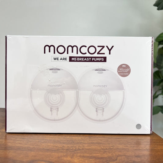 *Sealed* New Momcozy M5 DOUBLE Silent Wearable Breast Pumps Hands Free Electric