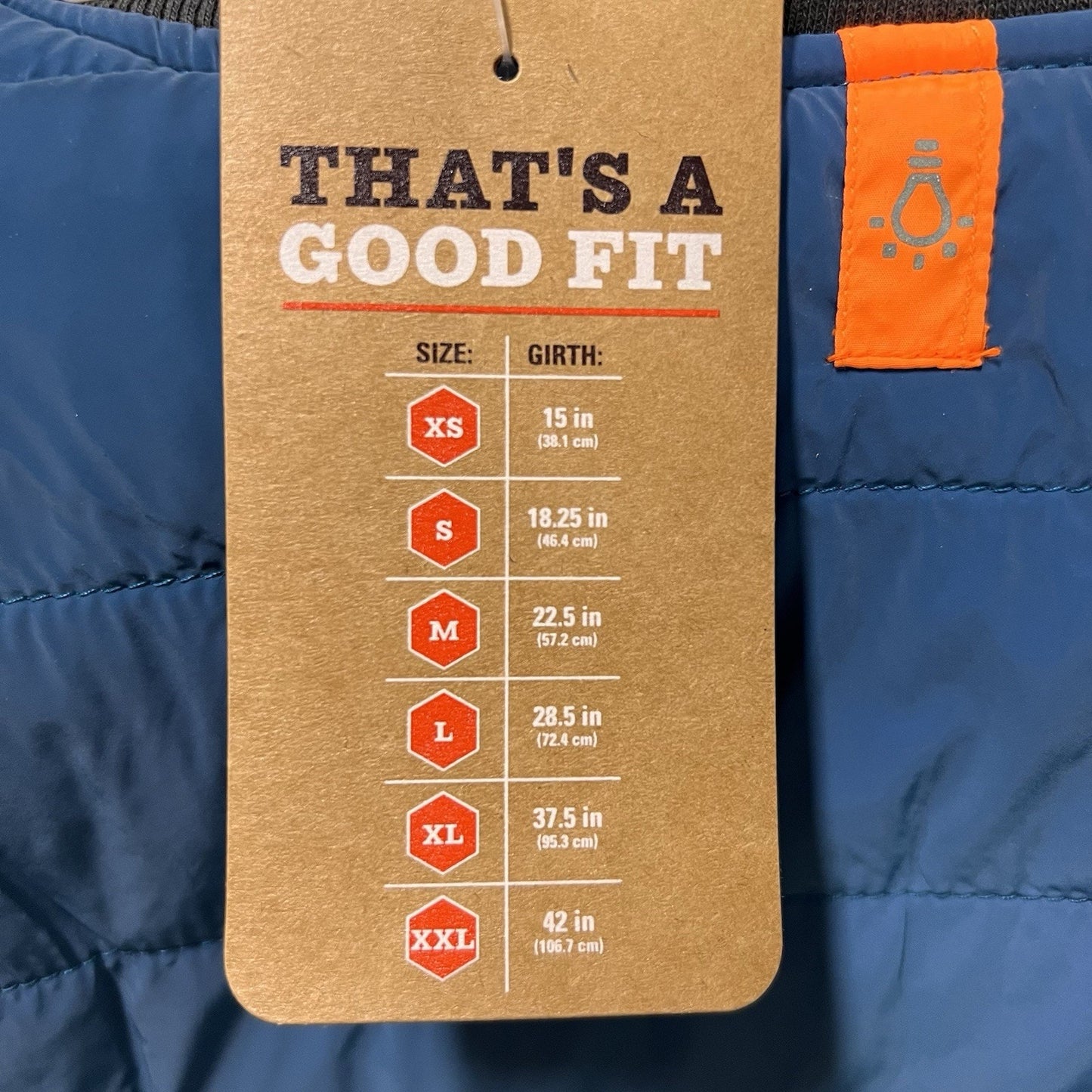 Arcadia Trail (M) Dog Puffer Coat Reflective Fleece Lined Water Repel
