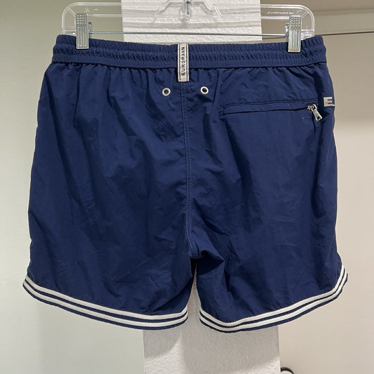 Europann Saint Tropez (M) Swim Trunks Briefs Lined Blue Coastal Nautical Sailor