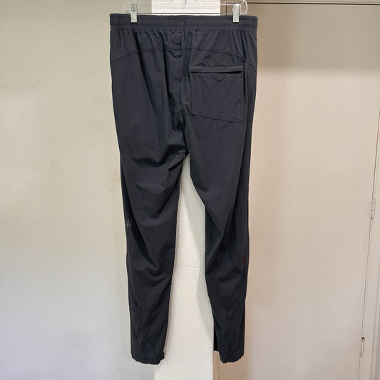 Rhone Torrent Pants (L) 34x30 Windbreaker Performance Golf Grey Pull On Stretch