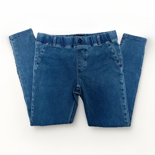 Betabrand Jegging 25” Small Skinny Jean Pull-On Yoga Comfort Stretch Denim