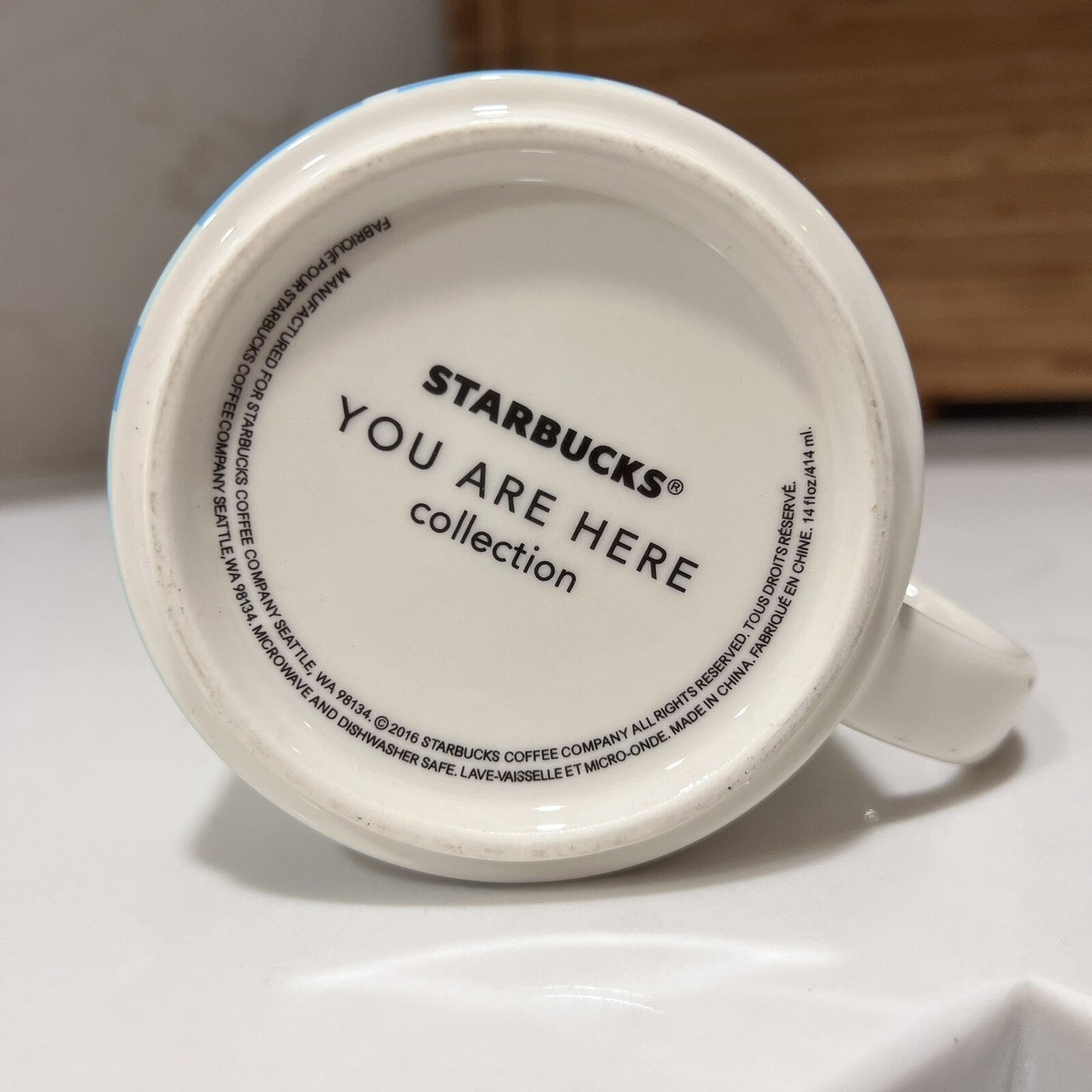 Starbucks Pike Place Market Seattle Washington “You Are Here” Coffee Mug YAH