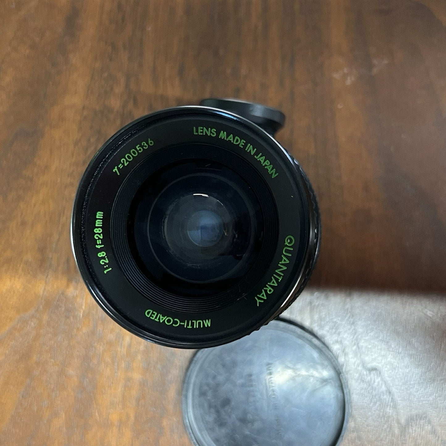 Quantaray 1:28 f/2.8 28mm Multi Coated SLR Camera Lens Mount