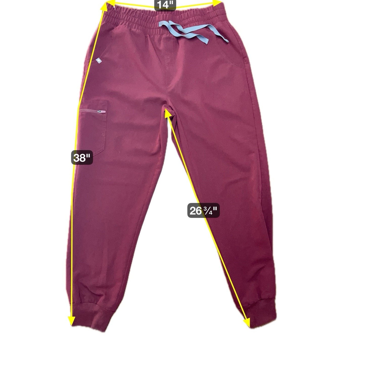 FIGS Zamora High Wasted Jogger Women’s Scrub Pants PO# 1926 Size M/P #W20SW2028