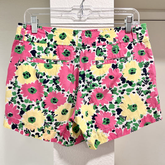 Lilly Pulitzer Callahan Shorts 32” Sz 6 Resort Beach Preppy Doodle Bug Daisy
