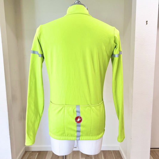 CASTELLI Men's Fondo 2 Jersey Large Full-Zip Mens Fleece Jacket Layering