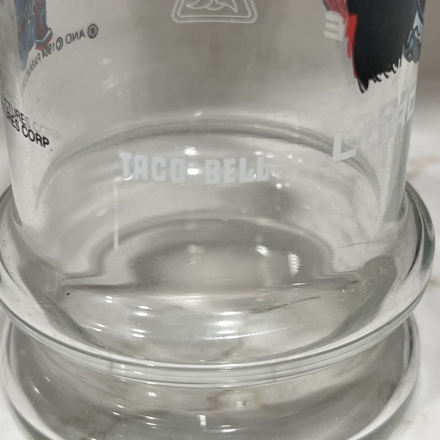 1984 Star Trek III Lord-Kruge Glass Taco Bell Vintage Collectible Promotional