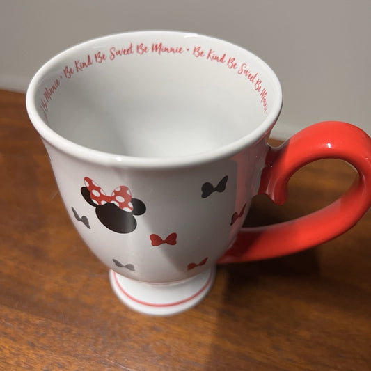 Disney Parks Minnie Mouse Bows Be Kind Be Sweet Be Minnie Mug Valentine’s Day