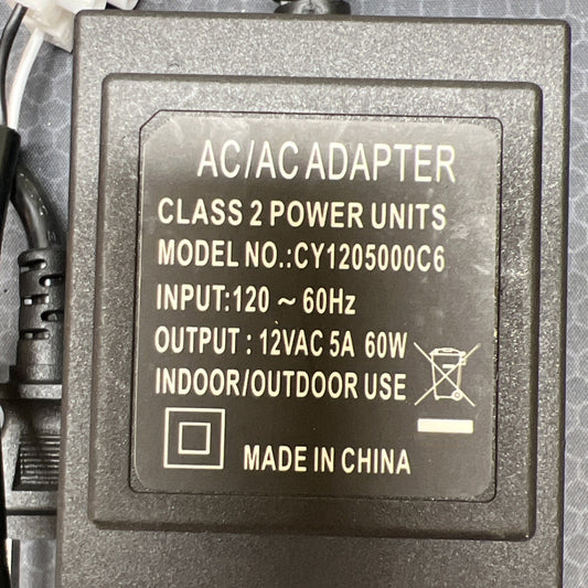 AGPtEK Voltage Converter Transformer 110/120V to AC 12V/5A, 60-Watt
