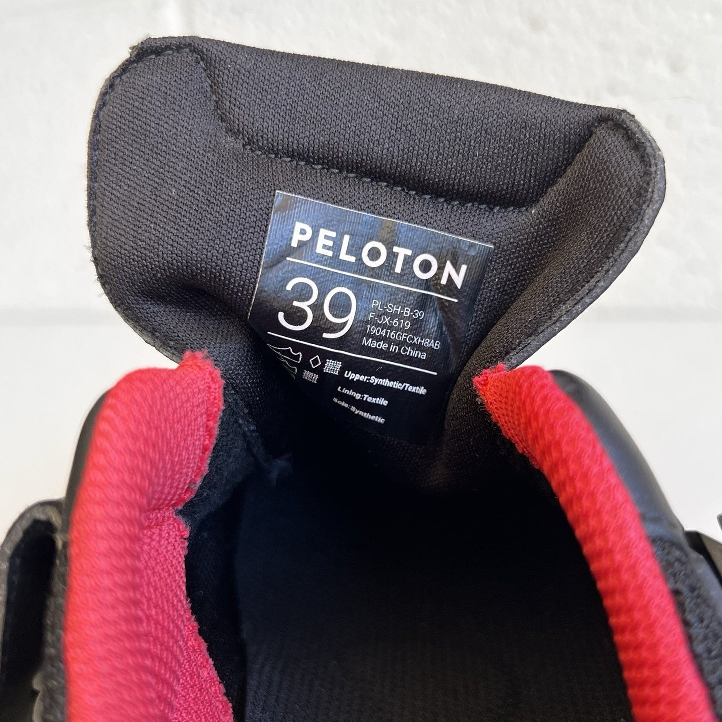 Peloton Indoor Cycling Shoe Sz 8 or 39 Delta-Compatible Cleats Practically New