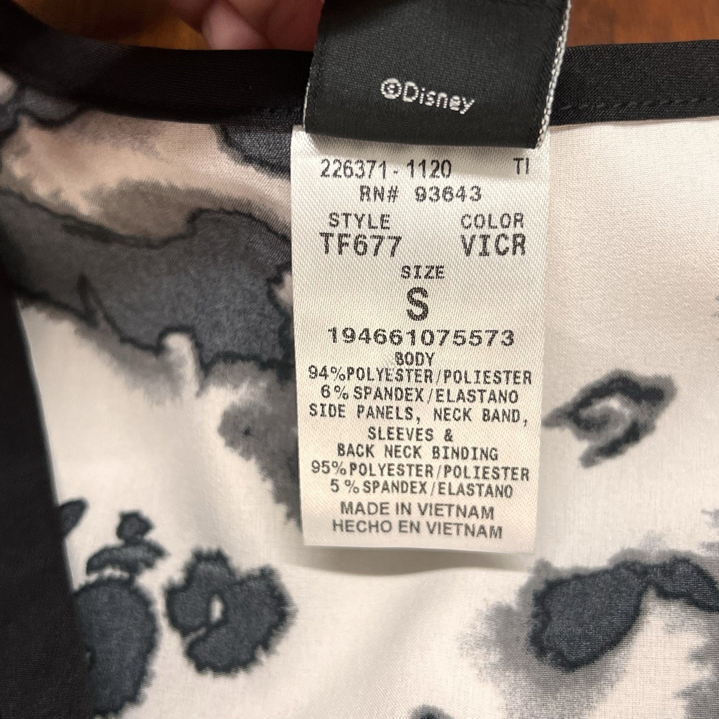 Cruella De Vil Tooniforms Cherokee Scrubs (S) Women 101 Dalmatians TF677 Disney