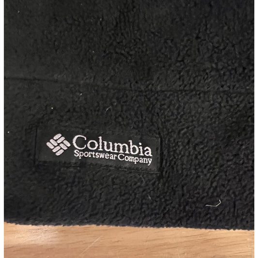 Black Columbia Knit Rollover Beanie