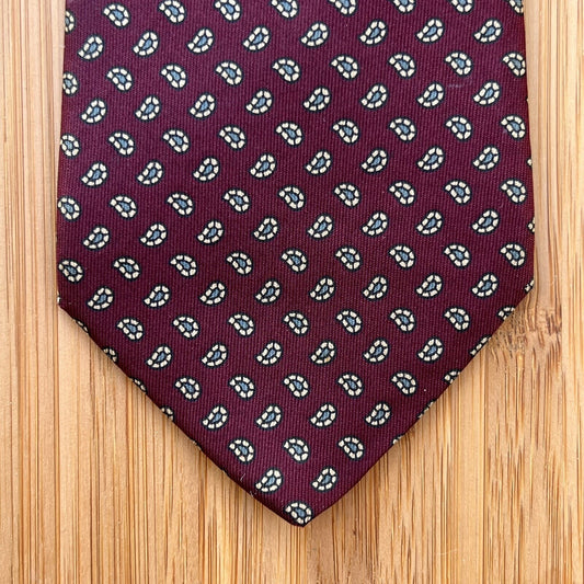 Yves Saint Laurent Long Designer Luxury Necktie YSL 100% Silk 3”x60” Made In USA
