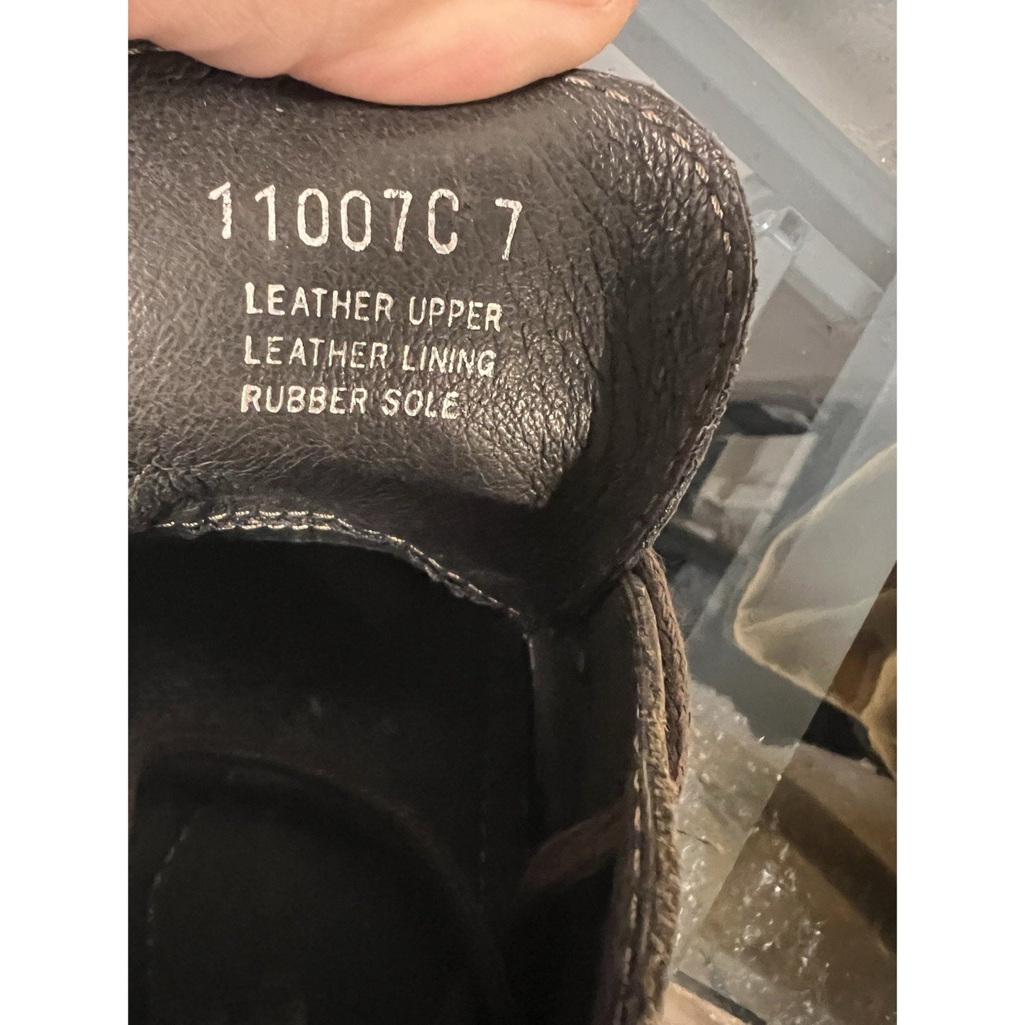 Bloomingdale's Marengo Black Suola Leather chukka Boots Sz 7 Men’s Made In Italy