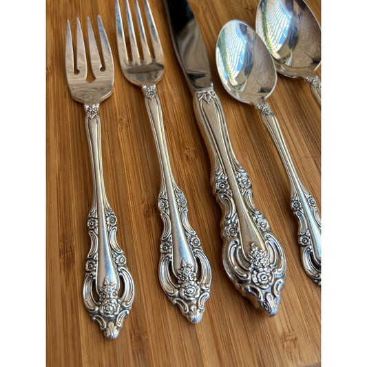 CHOICE Oneida SILVER ARTISTRY Silverplate '65 Replacement Spoon, Fork, Knife MCM
