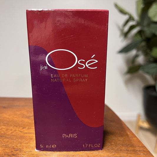NIB J'ai Ose Eau de Parfum 1.7 fl. oz./50 ml 2011 Perfume New Full