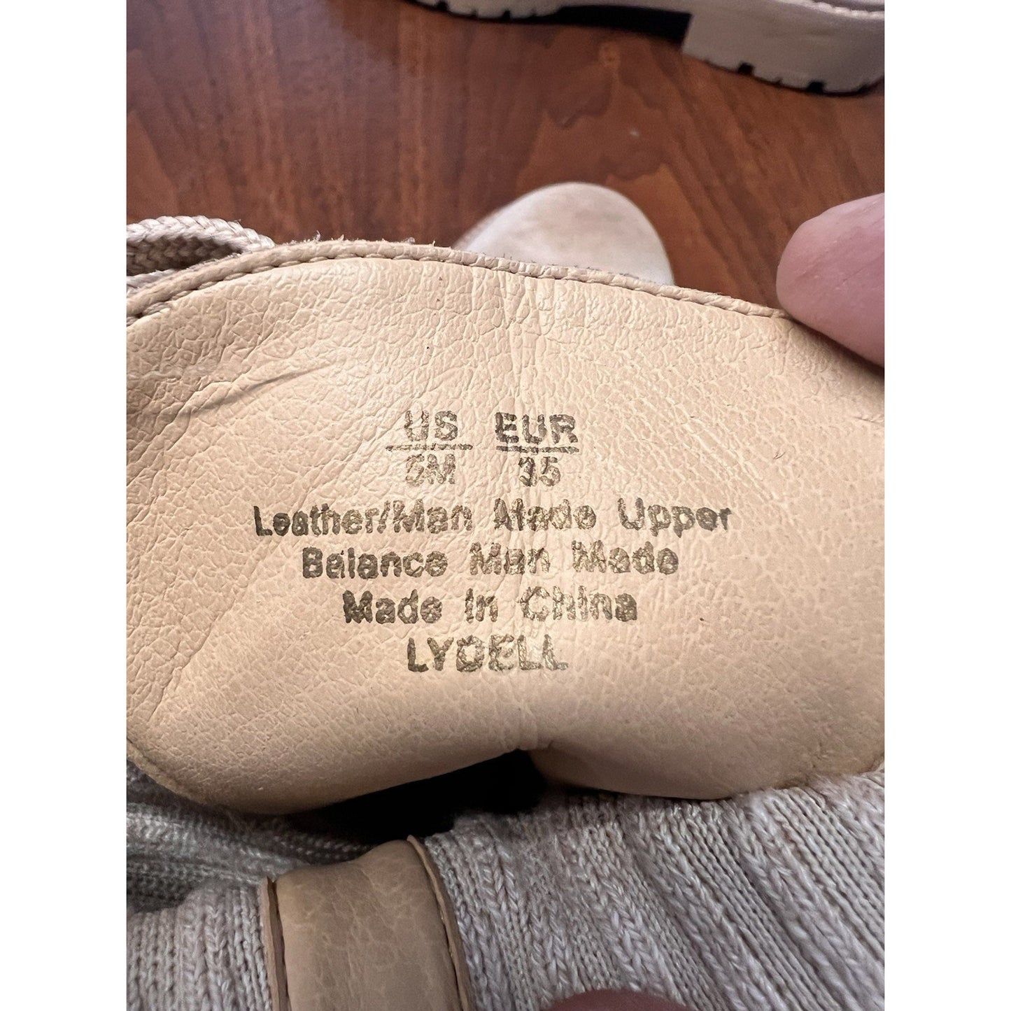 Sam Edelman Lydell Combat Boots 5 Tan Beige Ankle Booties Lug Suede Lace Up