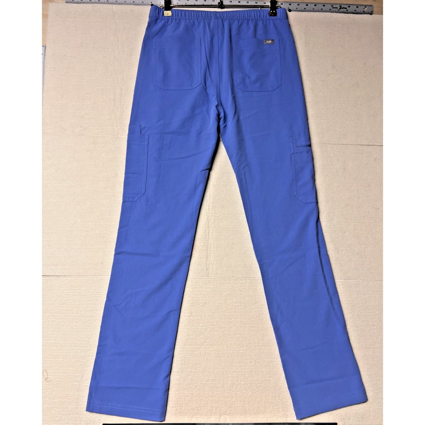 NWT FIGS Mens Cairo Cargo Medical Scrub Pants Blue Size S/T Technical Collection