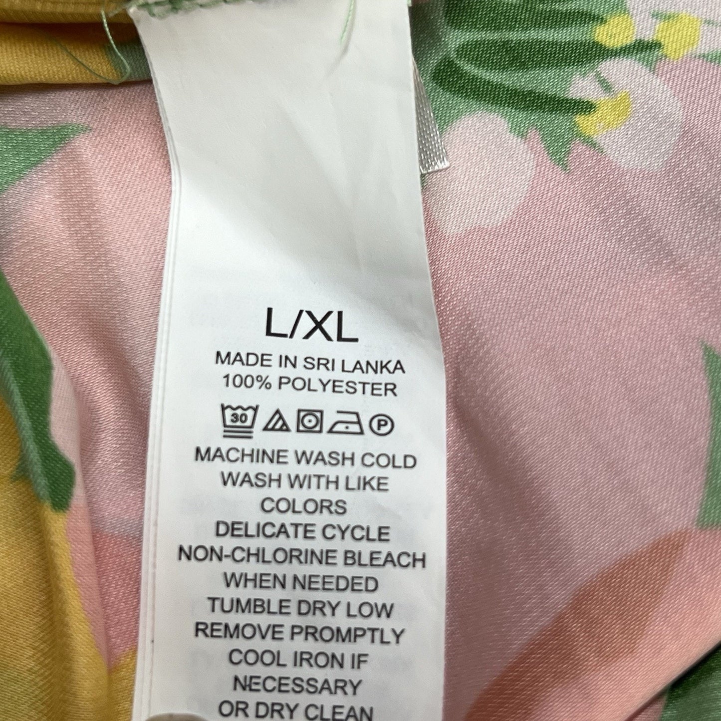 KATE SPADE Caftan Dress L/XL Painterly Petals Floral Muumuu Retro Vintage Mod