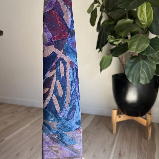 Mervyn's Windridge Men's Painted Pattern Polyester Tie