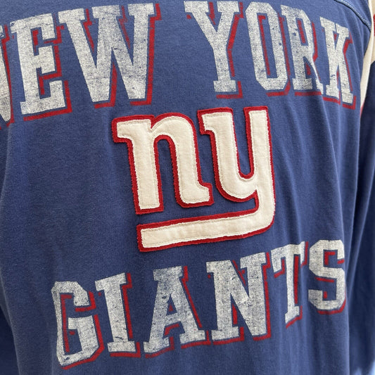 NWT NFL NY Giants Mens Heisman Long Sleeve Forty Seven 47 Brand (M) Fan Gift