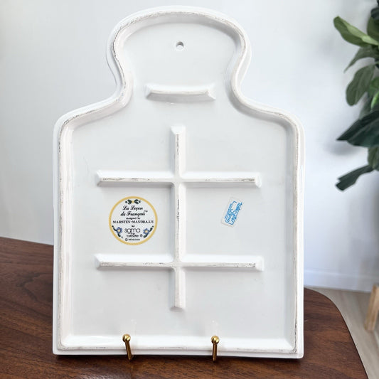 Sigma La Leçon Cheeseboard Tastesetters Vintage 1983 French Country Cottagecore