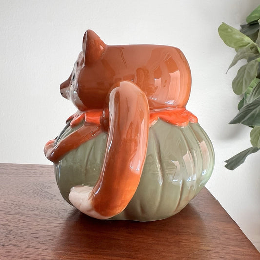 Johanna Parker Fox Mug Fall Harvest Critter Thanksgiving Pumpkin Anthropomorphic