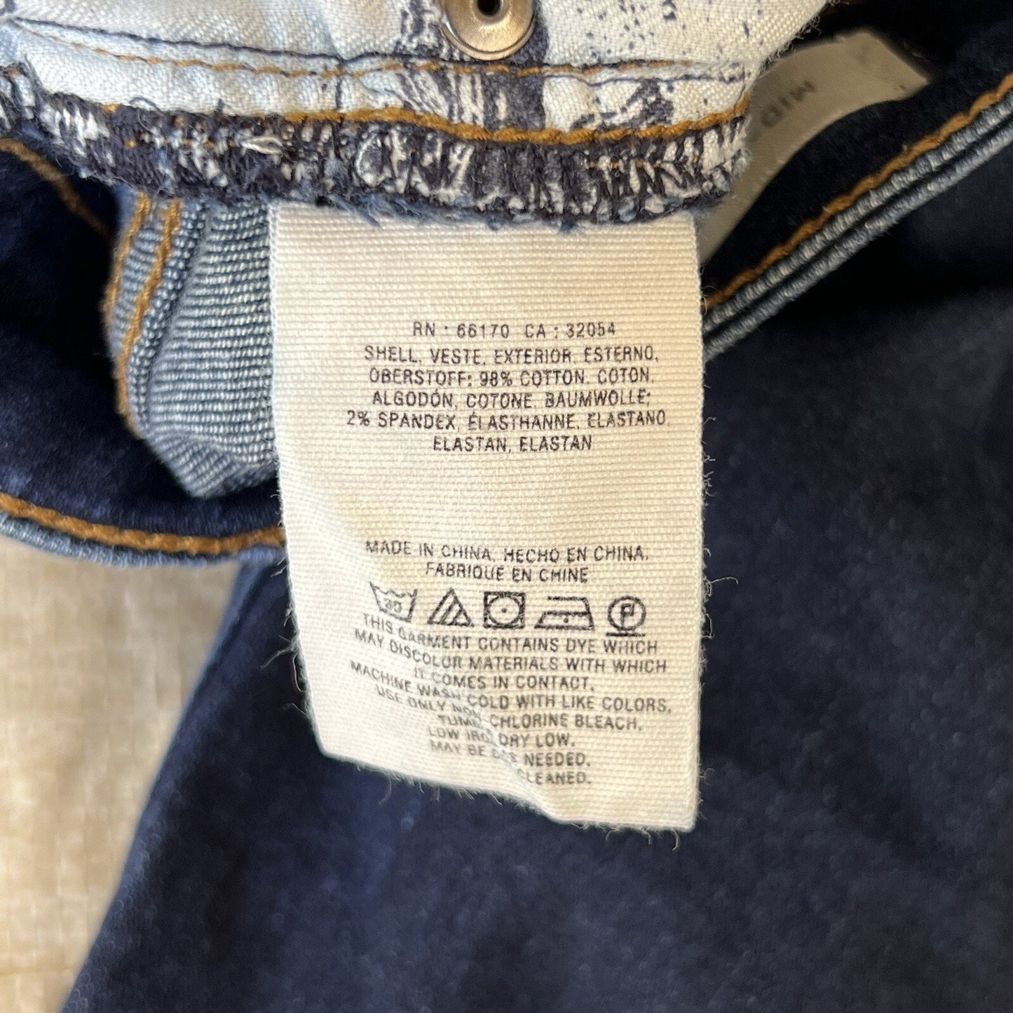 Pilcro Anthropologie Sz 26 Dark Wash Mid-Rise Skinny Jean Stretch Ankle Denim