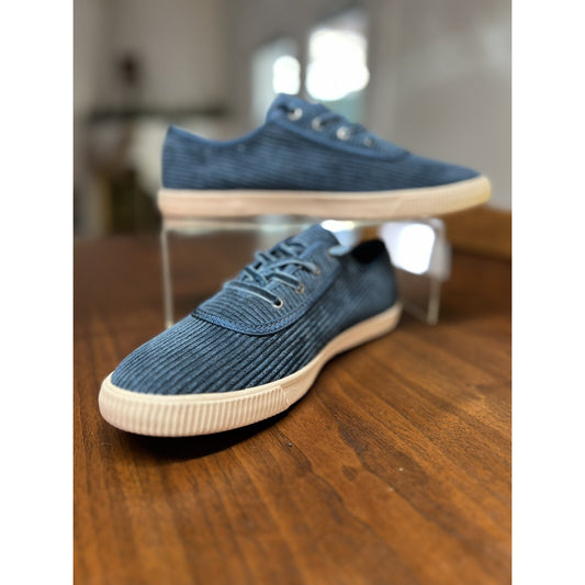TOMS Women’s Blue Corduroy Lace Up Shoes Size 8